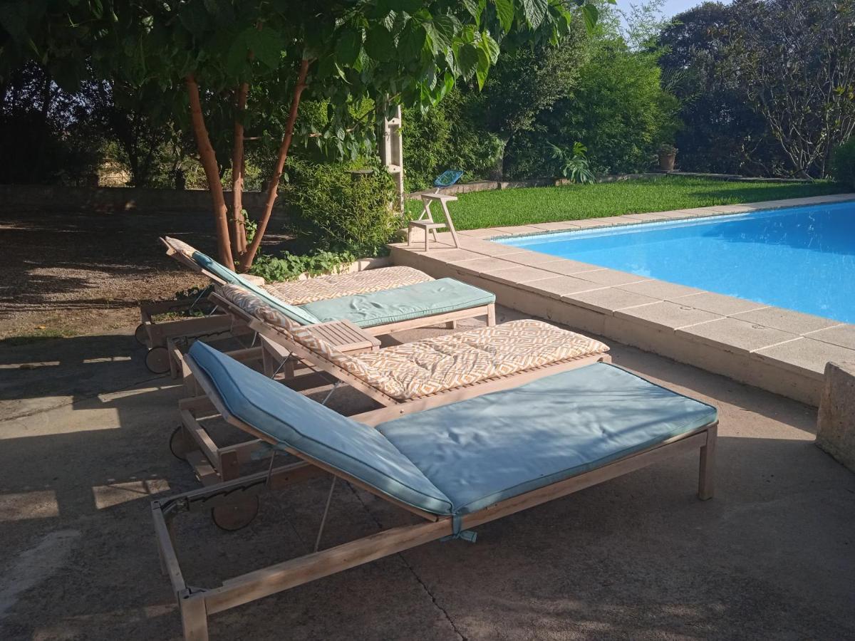 Ses Alzines Apartamento Integrado En Casa Rural Habitada Llucmajor Kültér fotó